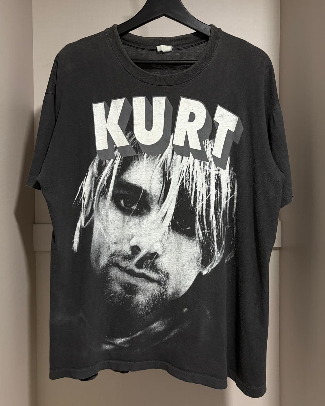 빈티지 90s Kurt Cobain Memorial 커트 코베이 티셔츠 상품이미지2