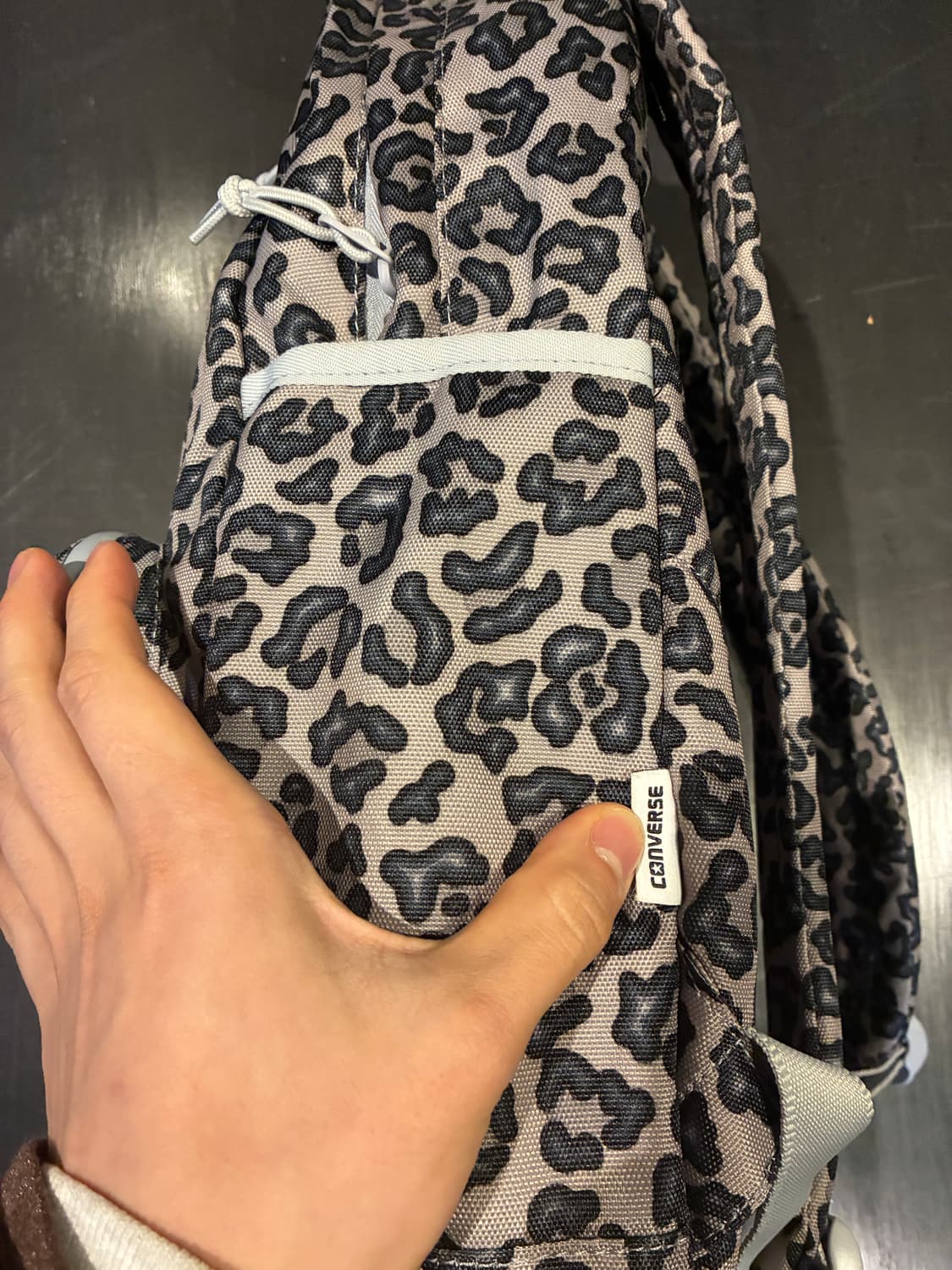 컨버스 레오파드 백팩 갸루 모리걸 상품이미지3