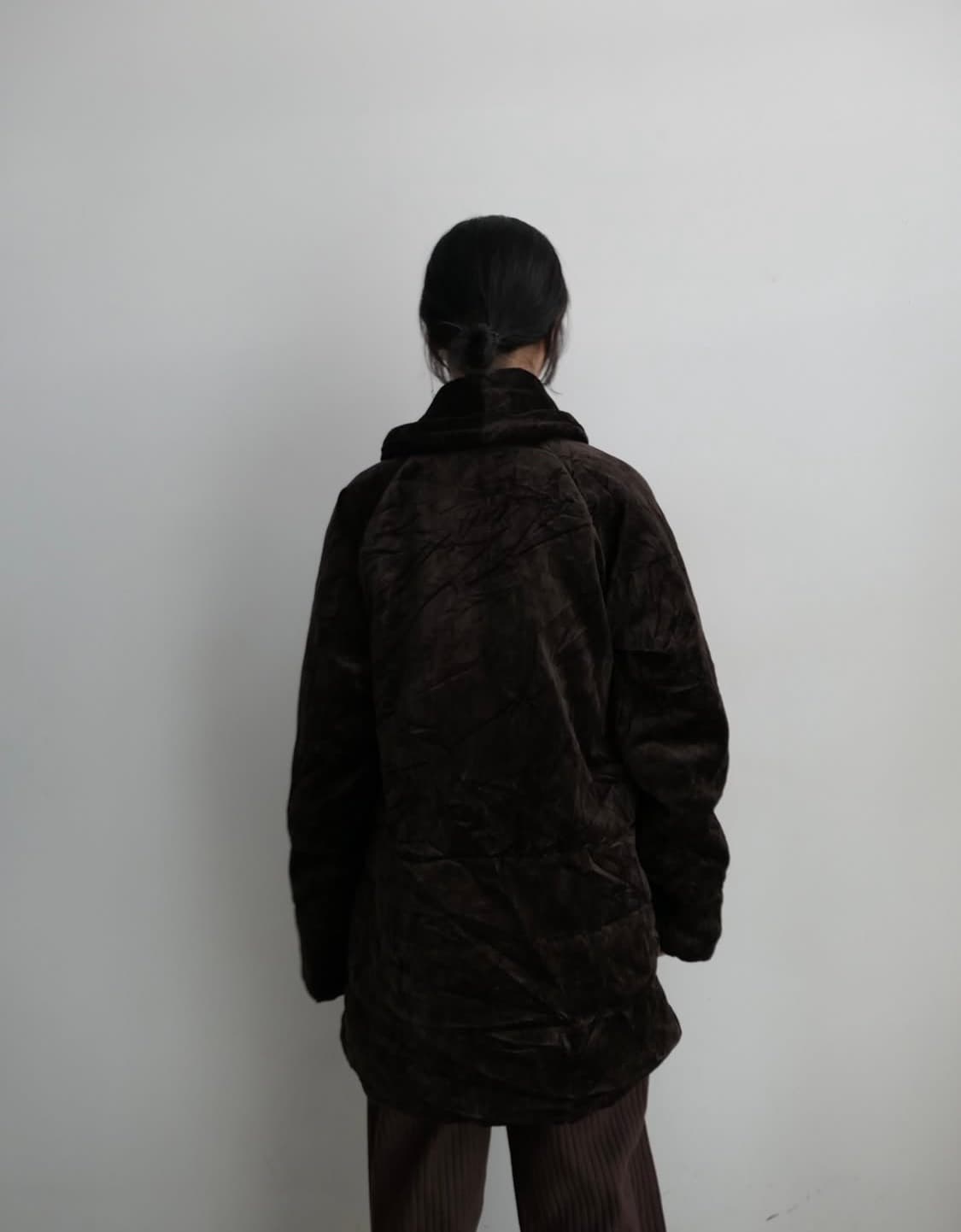 빈티지 낙원 벨로아 다운 점퍼 상품이미지5