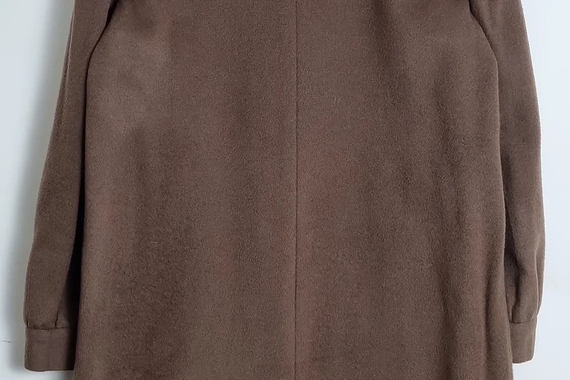 PLATA 빈티지 브라운 울 블렌드 코트  상품이미지7