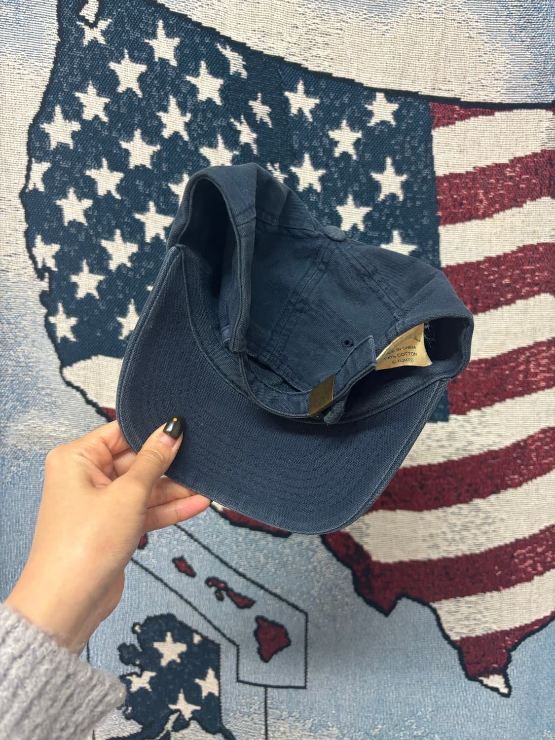 카멜 빈티지캡 상품이미지5