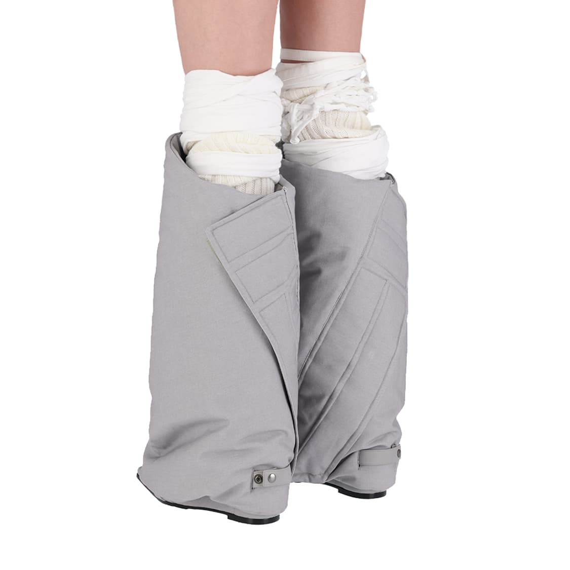 (245) 25AW 모듈웻지힐 + 디테쳐블 오버레이 - 롱 / 블랙 상품이미지5