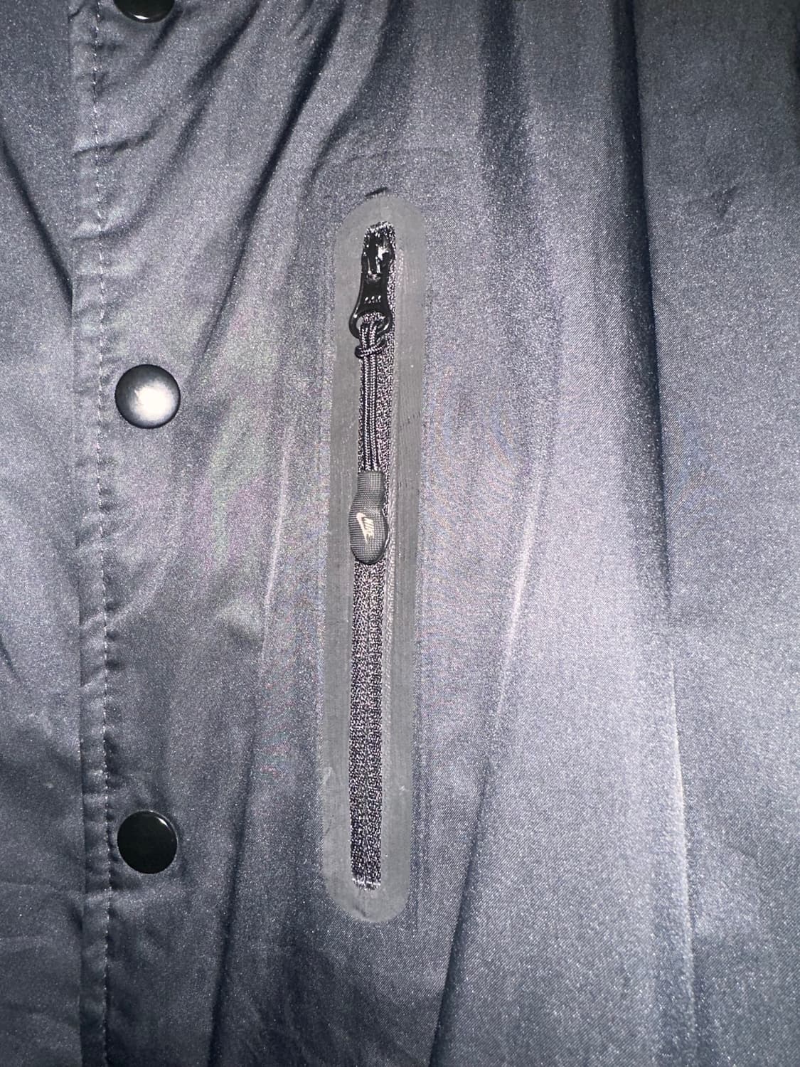 나이키 남성 바시티 자켓 블랙 L 상품이미지2