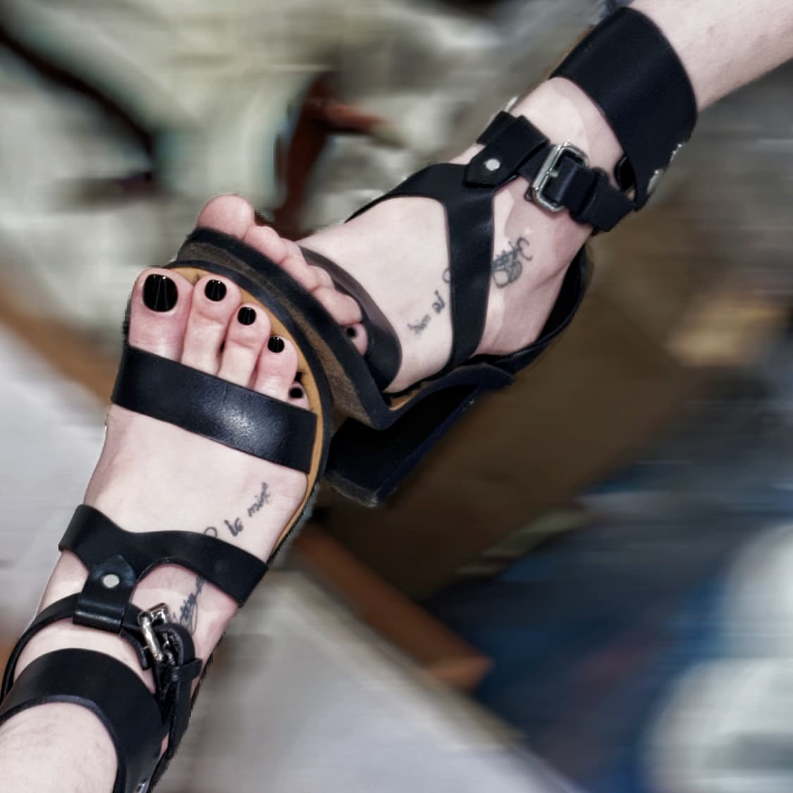 이자벨마랑 제이코 퍼 레더샌들 상품이미지2