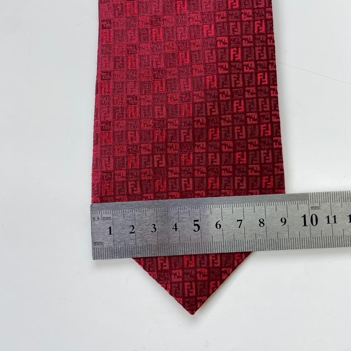 펜디(FENDI) 모노그램 신형라벨 명품 정품 넥타이 상품이미지8