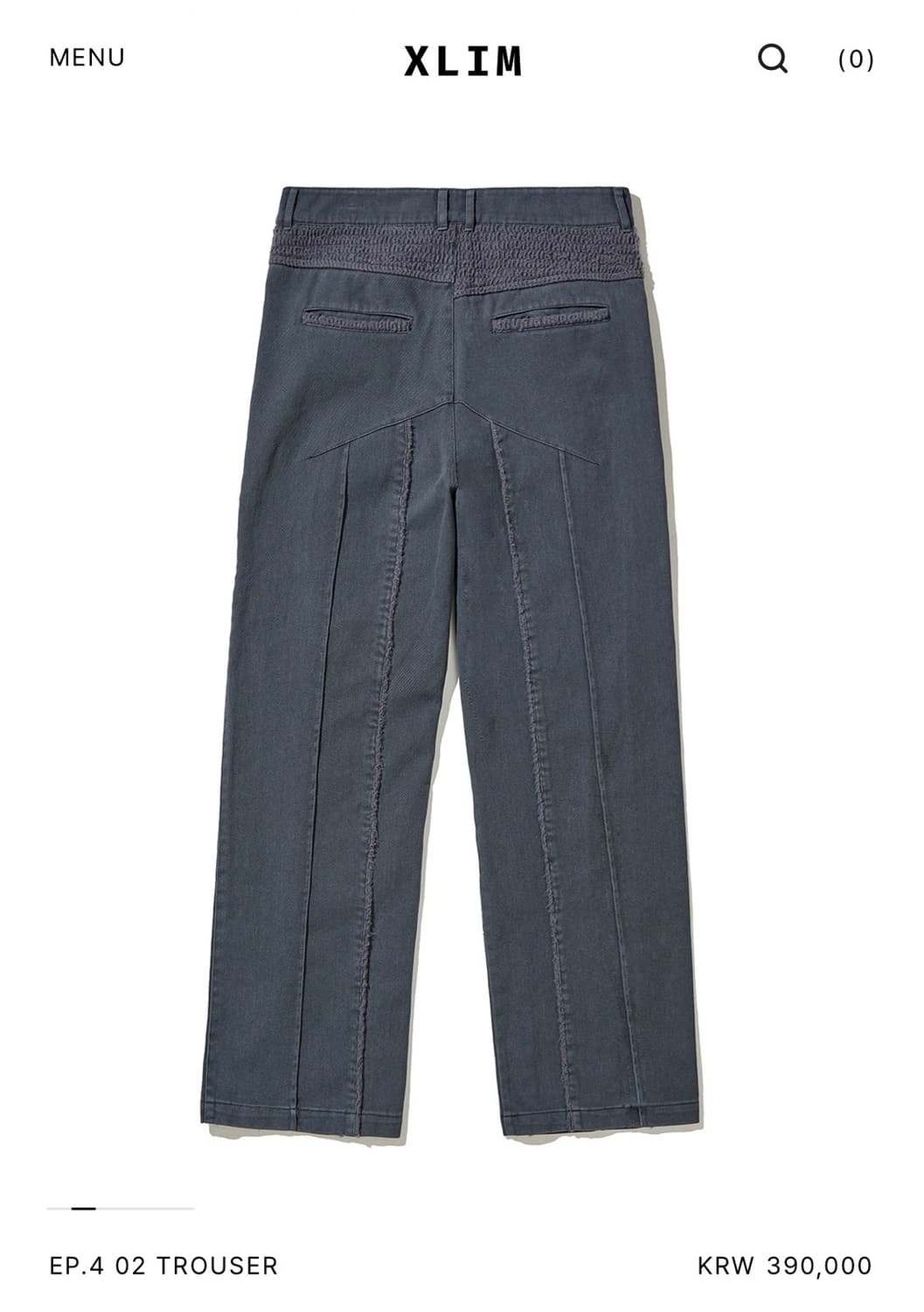 (구매) 엑슬림 ep4 02 trouser 상품이미지1
