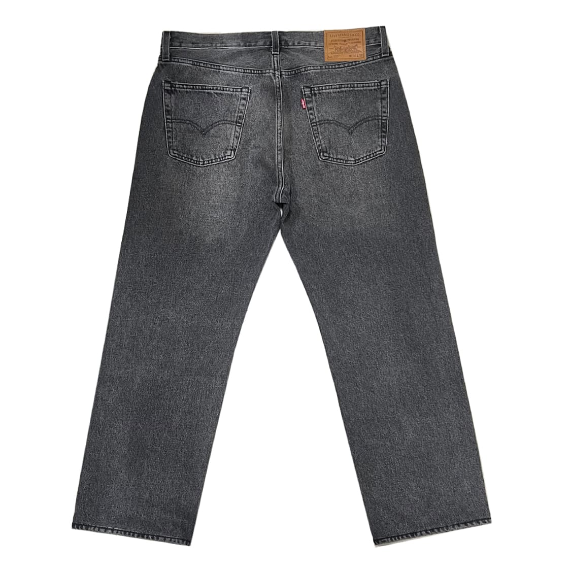 리바이스 프리미엄 555 빅E 흑청 데님 팬츠 34 상품이미지2