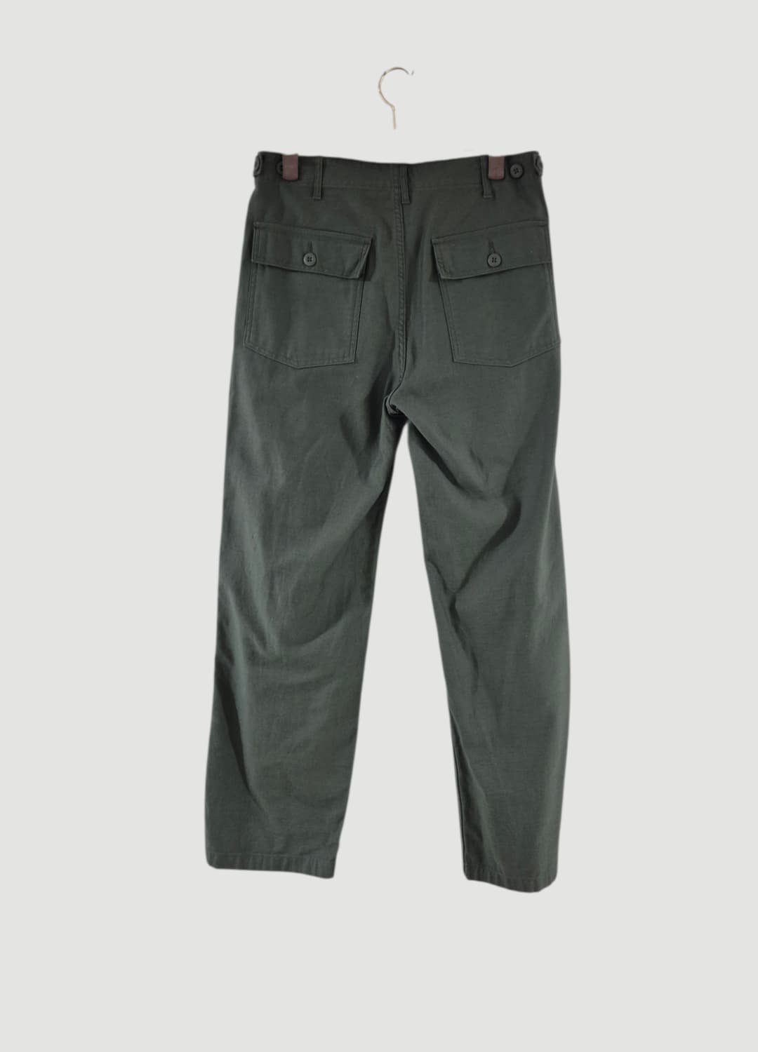 [31]무신사스탠다드 카키 면팬츠 MEN 상품이미지3