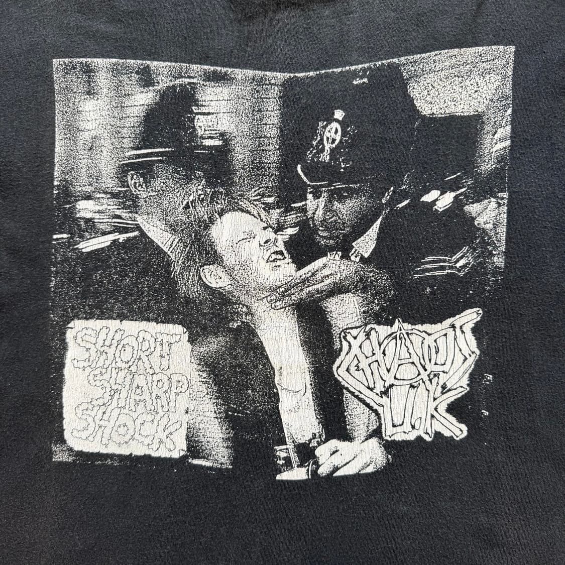빈티지 90s Chaos UK 티셔츠 상품이미지3