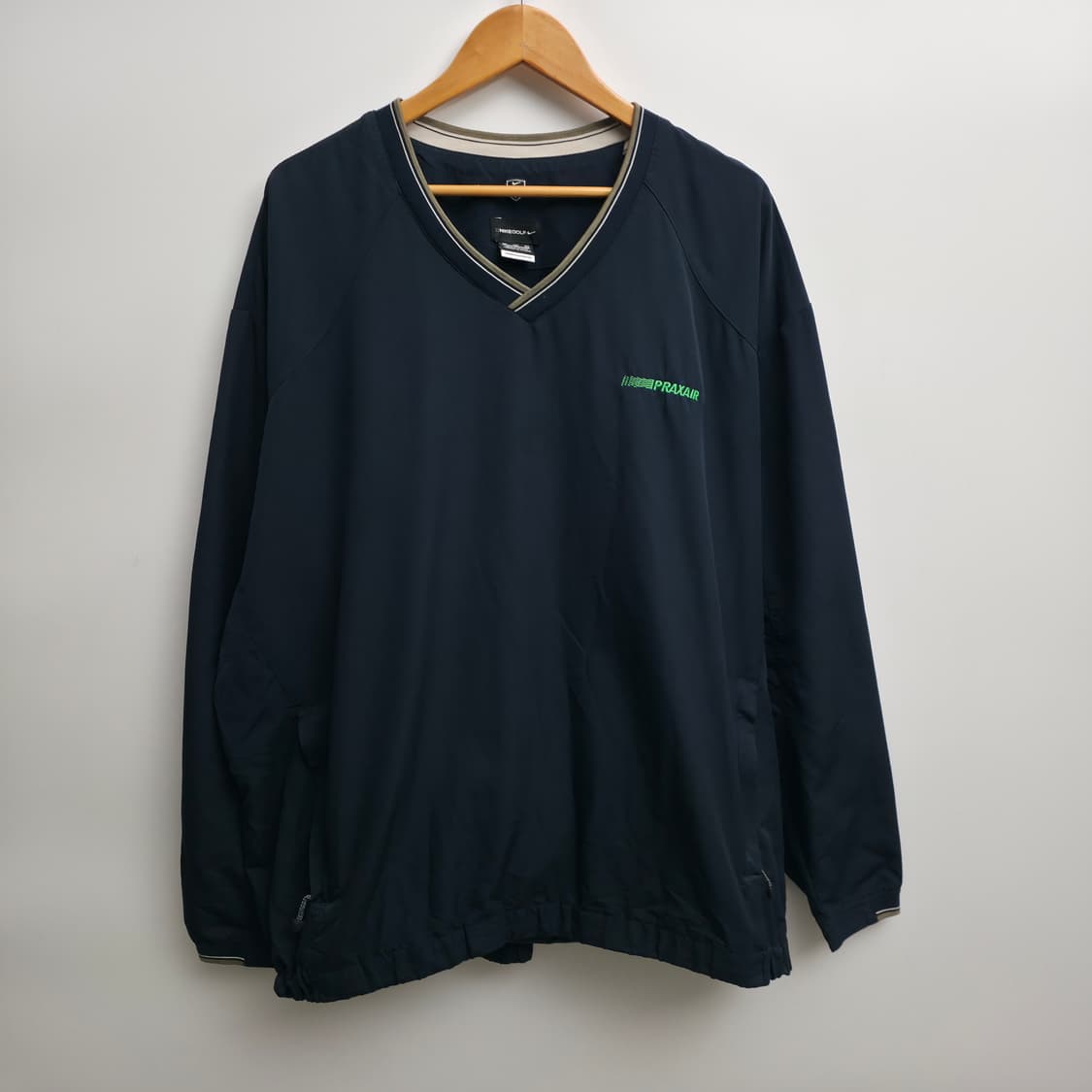 [3XL] 나이키 골프 나일론 웜업 바람막이 네이비 상품이미지1