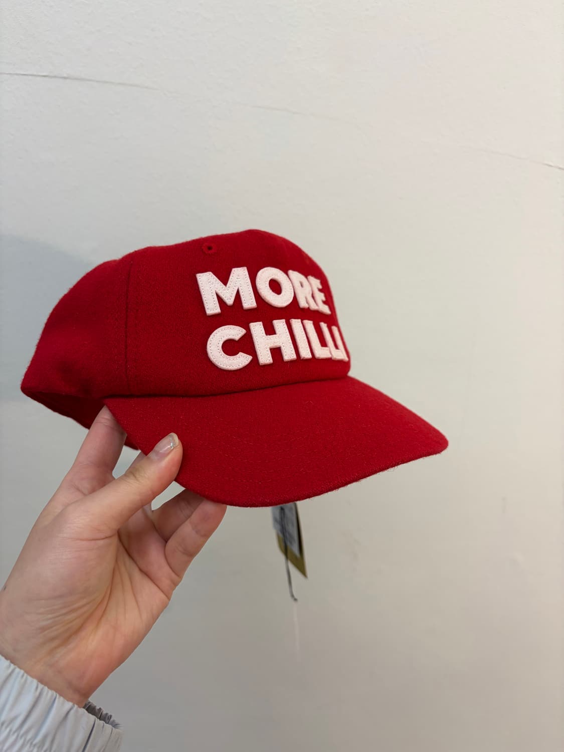 More chilli  wool red cap 상품이미지3