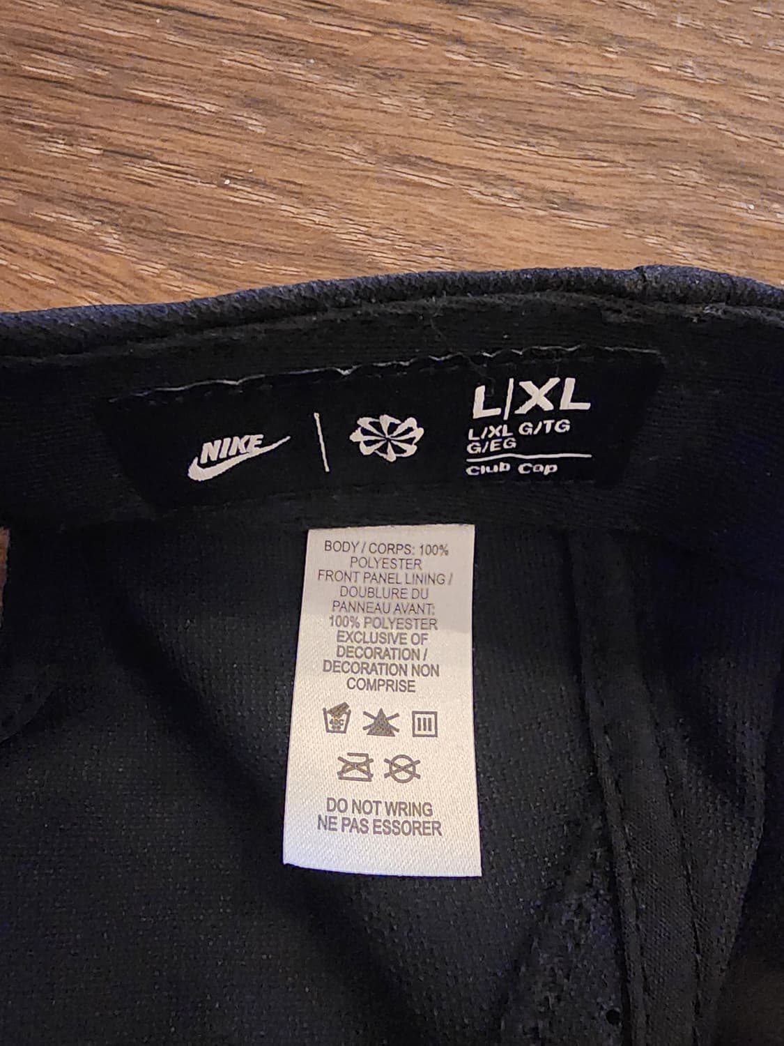 나이키 x 드레이크 녹타 클럽 캡 블랙 상품이미지5