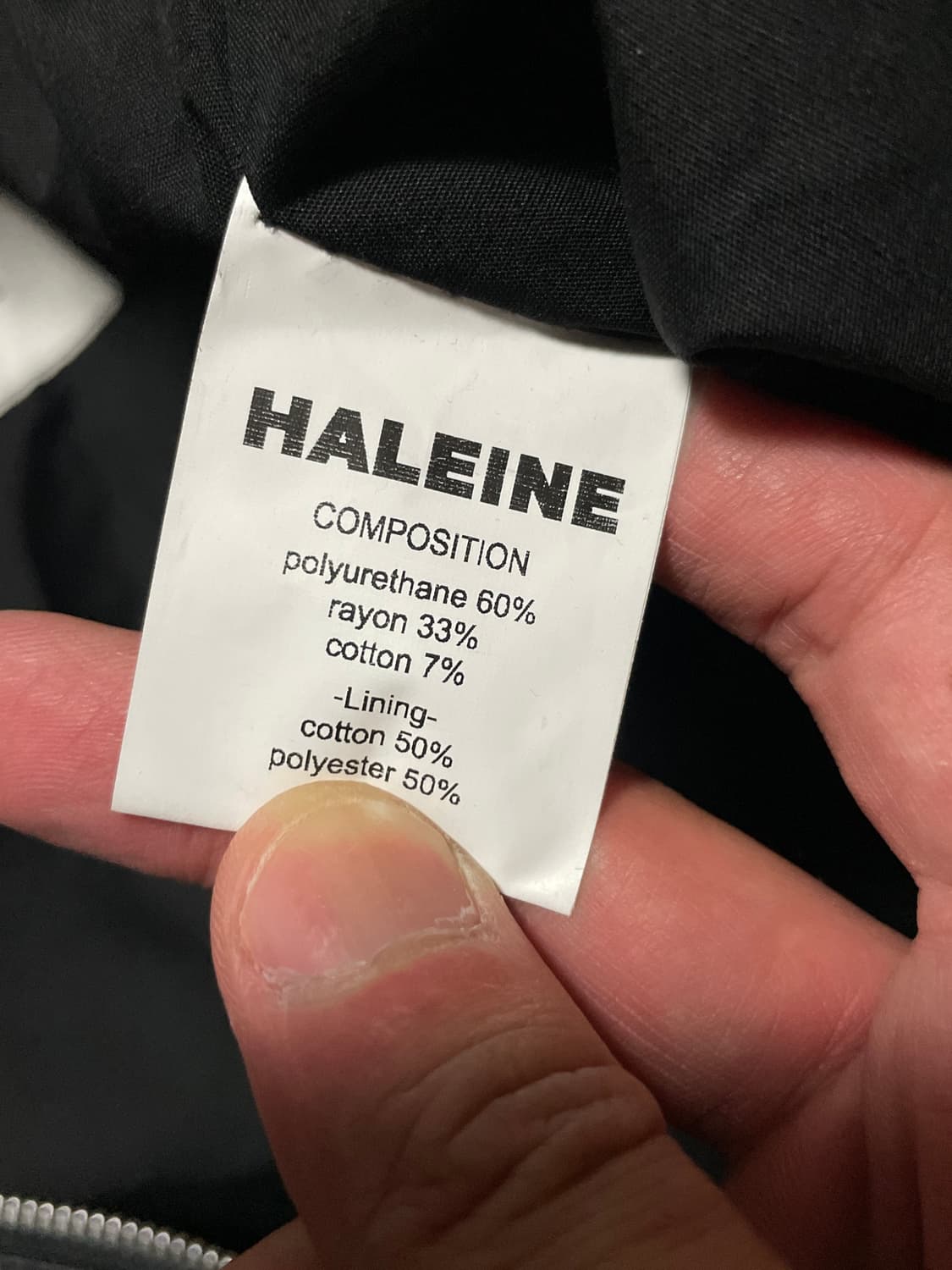 HALEINE 알렌느 FAUX 레더 오버사이즈 토드백 블랙 상품이미지7
