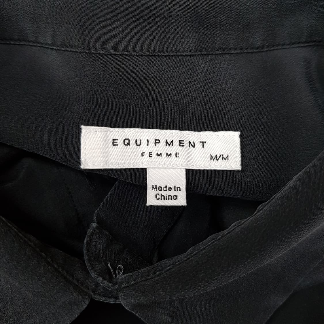 이큅먼트 실크 블라우스 M사이즈 상품이미지6