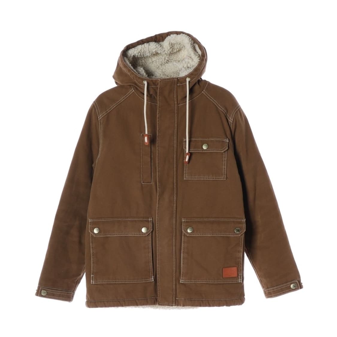 자라 쉐르파 뽀글이 후드 자켓 상품이미지1