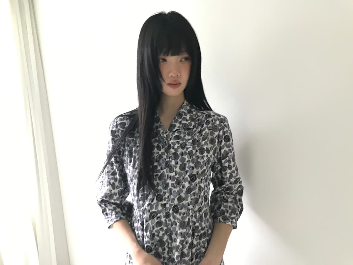 Corduroy Lily Shirts Dress 상품이미지3