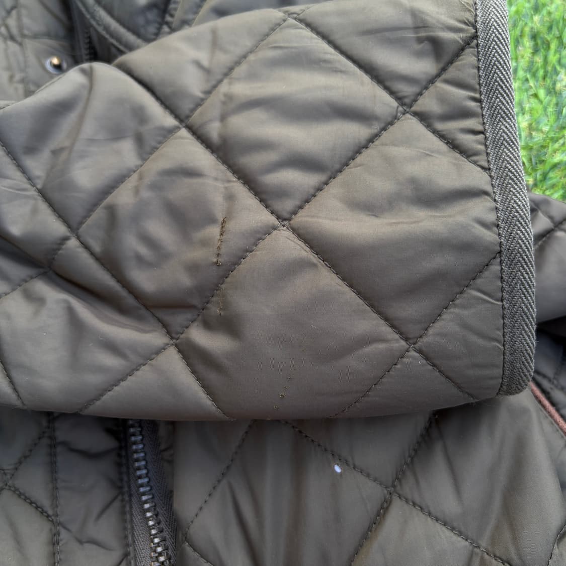 XL)폴로 랄프로렌 카키 퀄팅 투웨이 자켓 상품이미지6