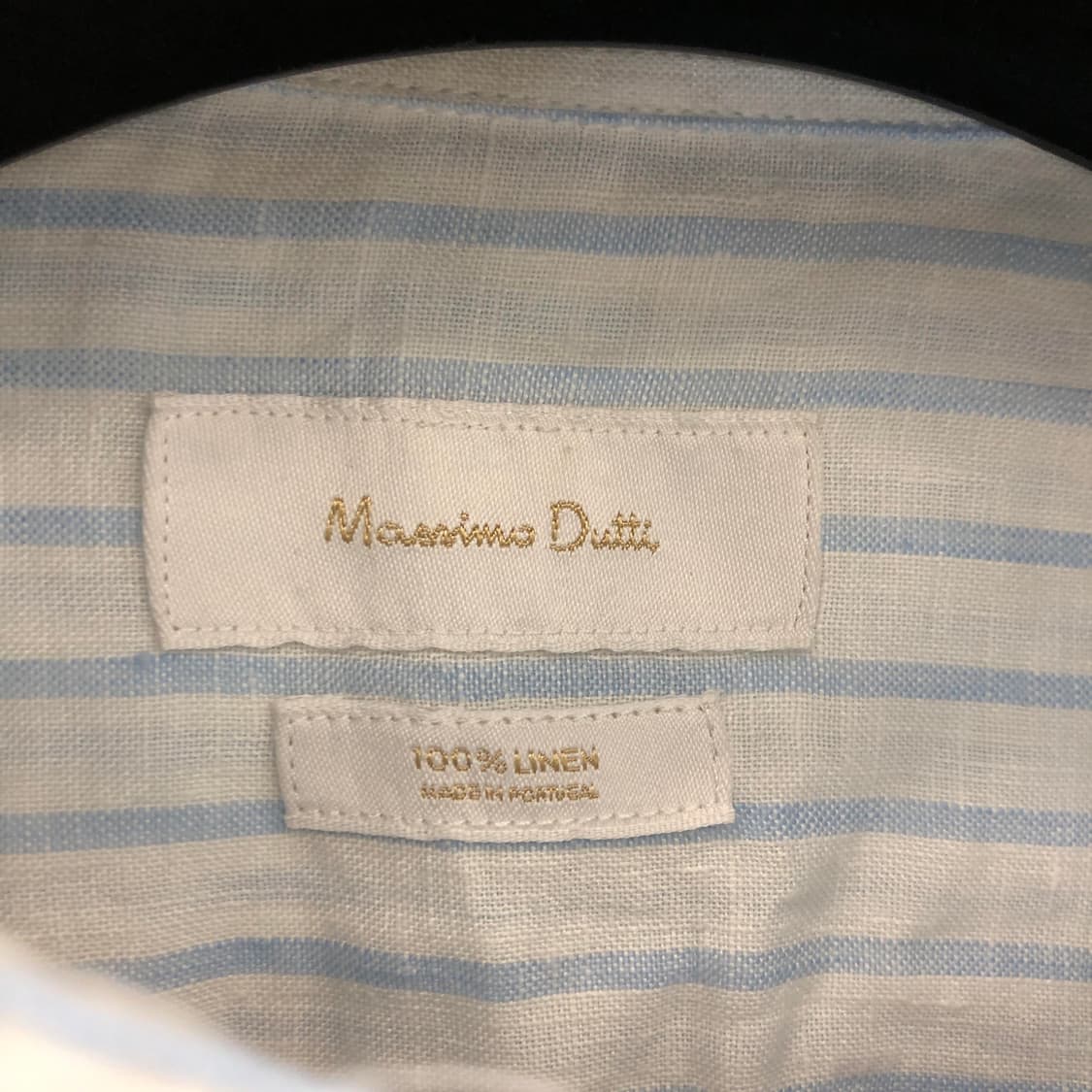 마시모두띠 스카이블루 프리미엄 린넨셔츠 XL 상품이미지5