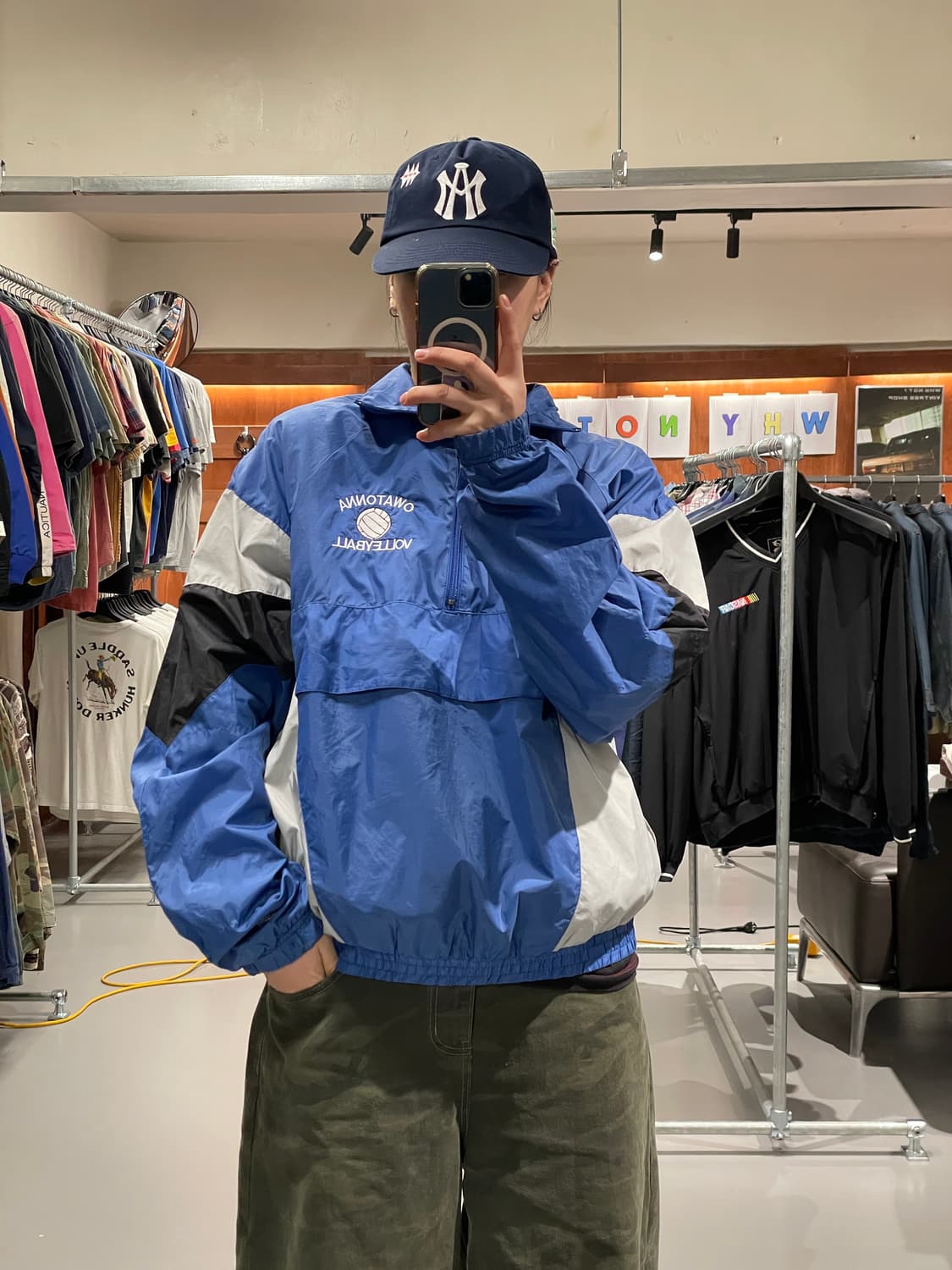 90‘s 빈티지 올드스쿨 아노락 자켓   상품이미지1