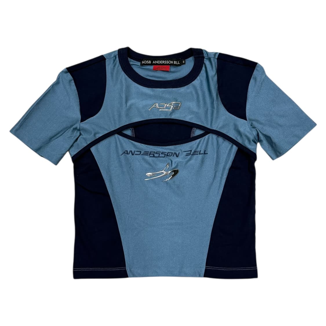 앤더슨벨 컷아웃 레이싱 반팔 S 상품이미지1