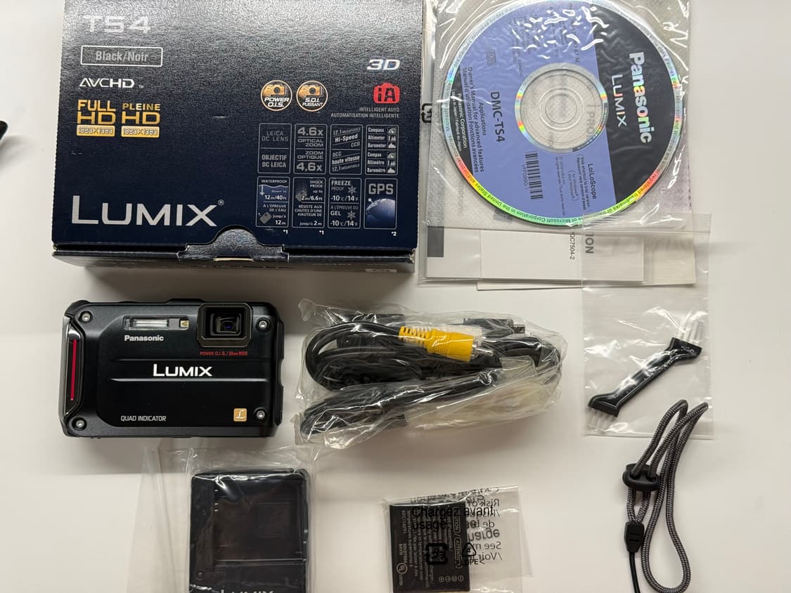 파나소닉 루믹스 DMC-TS4 방수 카메라 풀박스 상품이미지1