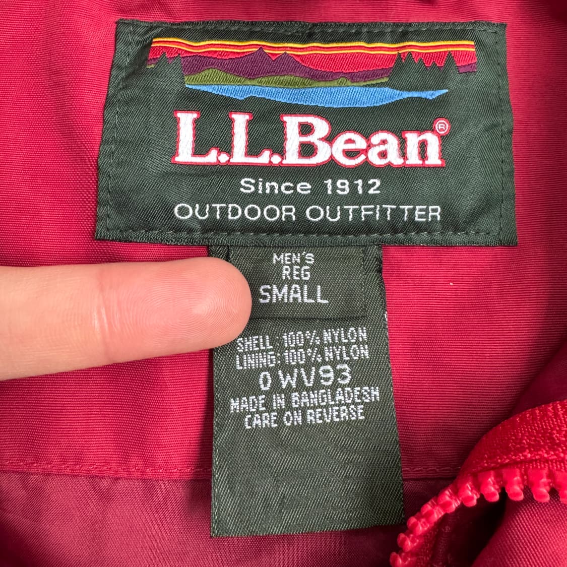 엘엘빈 고프코어 마운틴 바람막이 자켓 상품이미지8