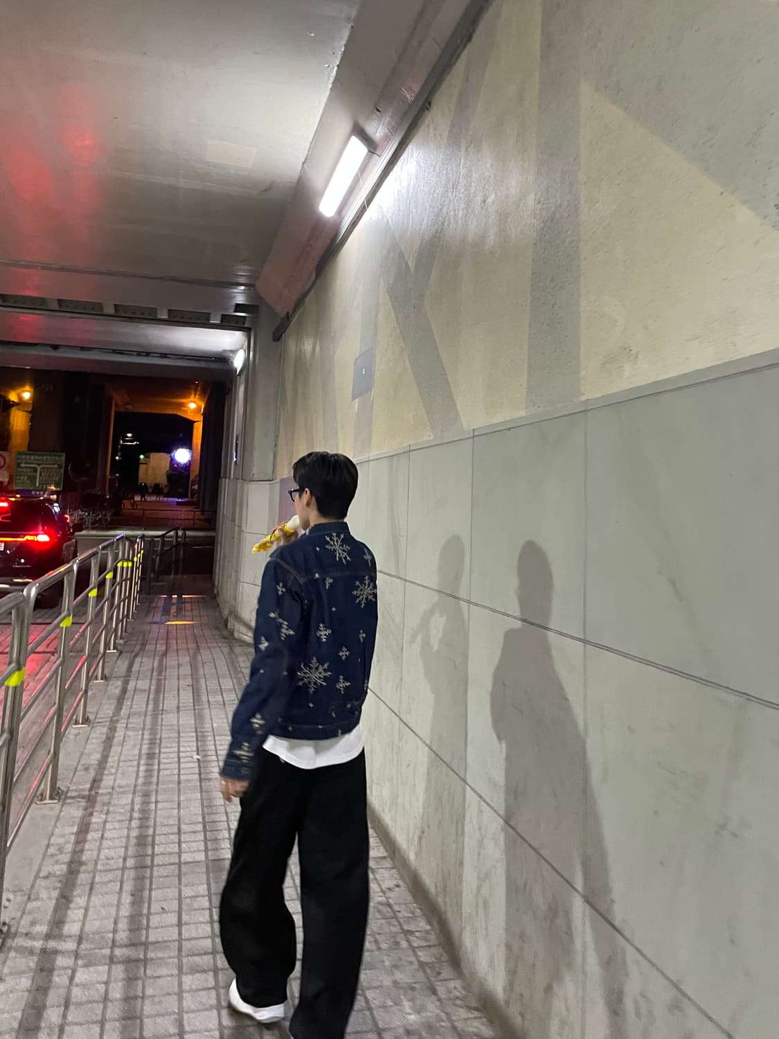 [2] 캐피탈 KAPITAL 21fw 눈꽃 데님 자켓 상품이미지3