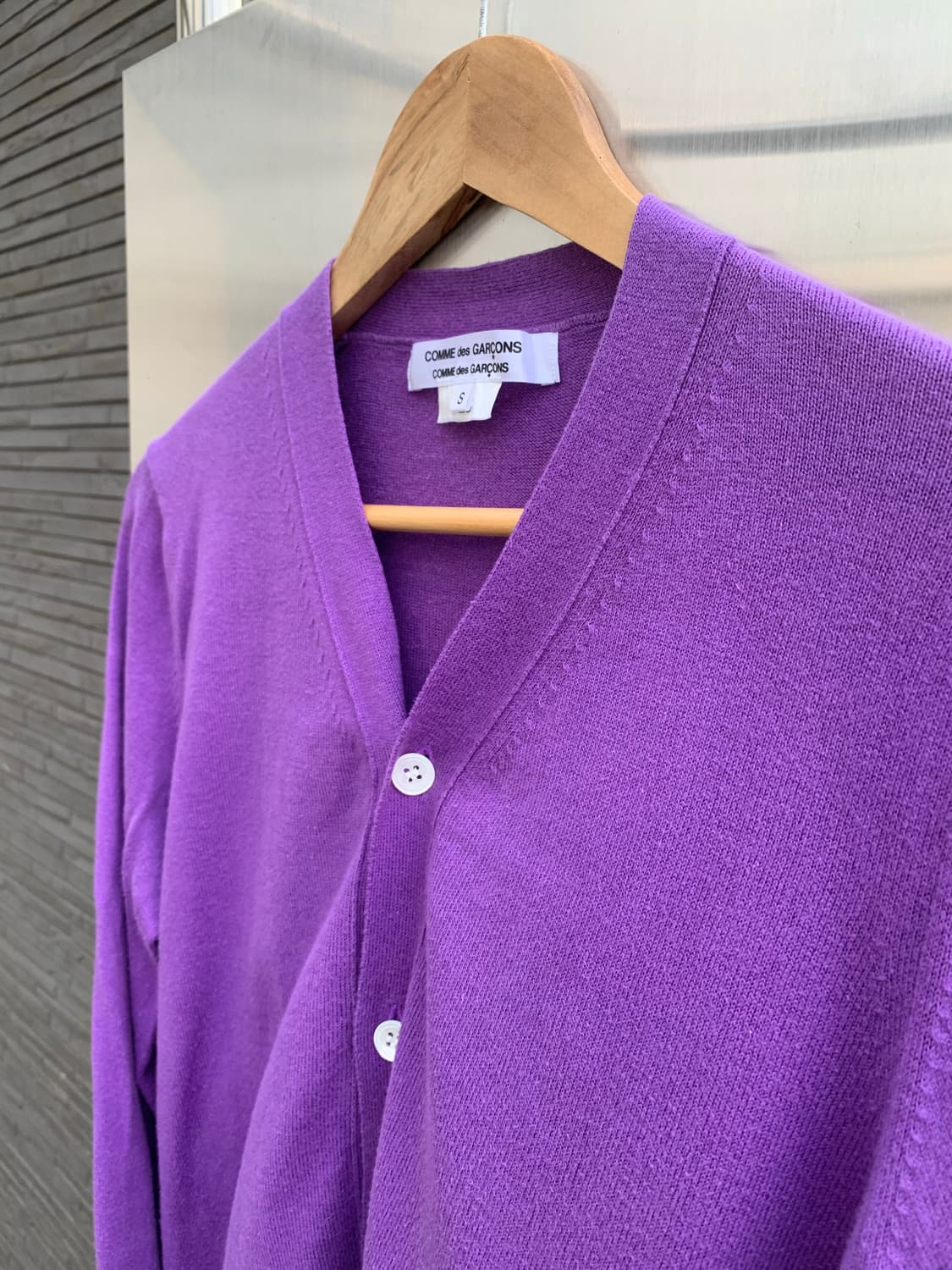 꼼데가르송 타이다이 가디건 (purple) 상품이미지3