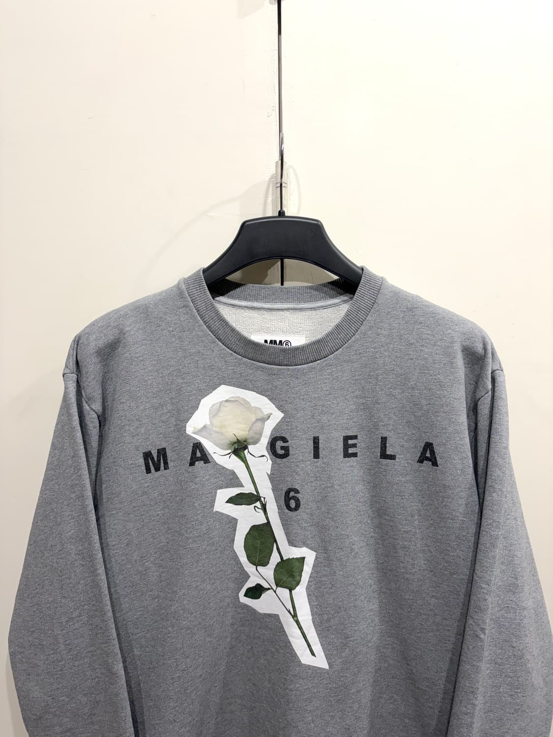 MM6 메종 마르지엘라 로즈 콜라주 스웻 셔츠 상품이미지2