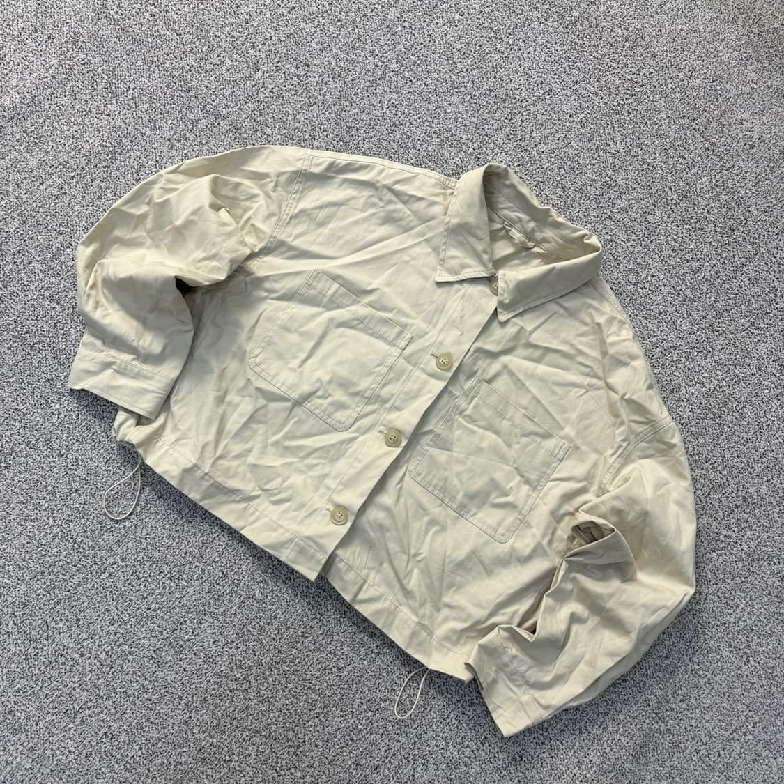 M 여성 크롭 셔츠 자켓 0401J 상품이미지1