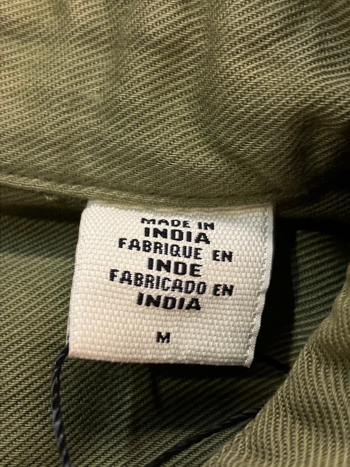 리바이스 셔츠 카키 M #csz2606 상품이미지5