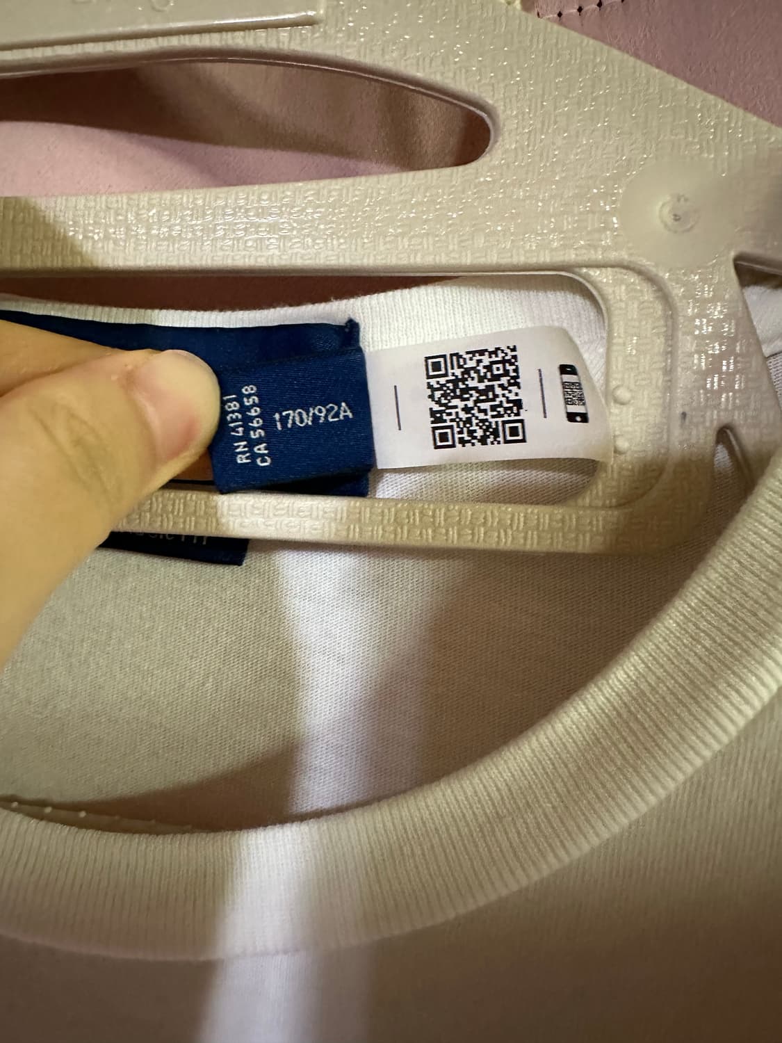 폴로랄프로렌 클래식 핏 폴로 스포츠 티셔츠 화이트 반팔 폴로반팔 상품이미지4