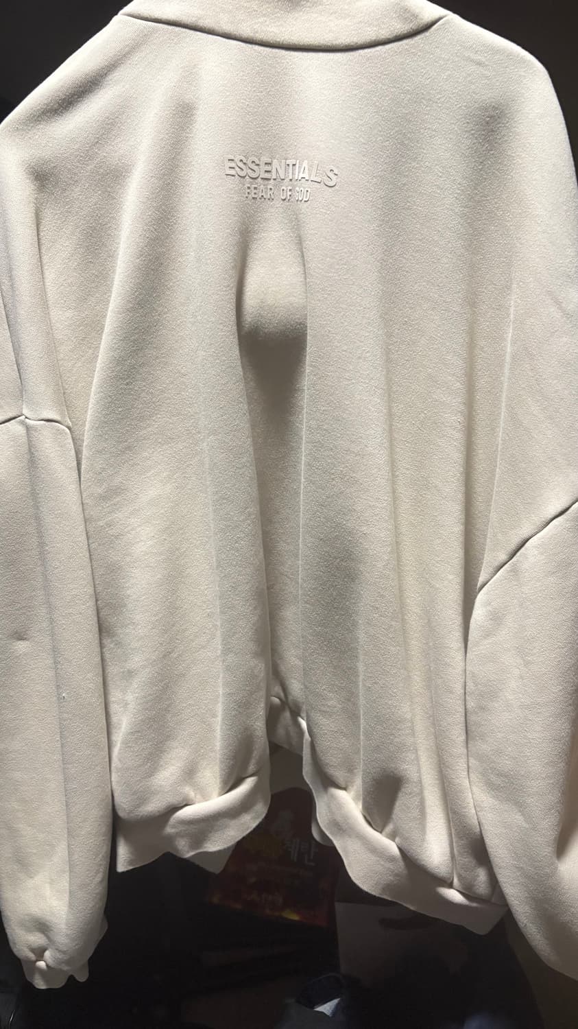 피어오브갓 에센셜 23f/w 후드티 실버 클라우드  상품이미지1