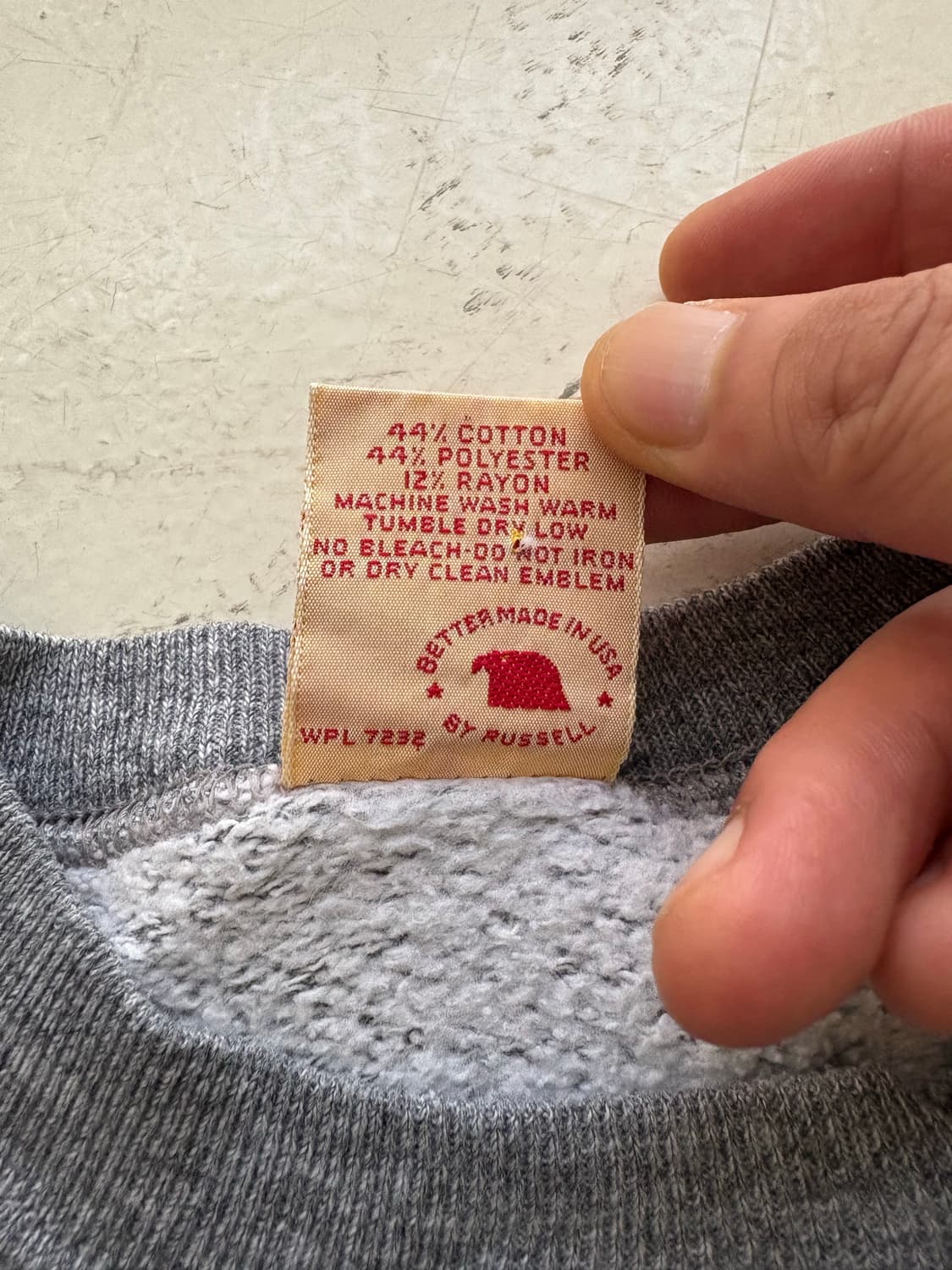 70's USA Russell sweatshirt.  상품이미지5