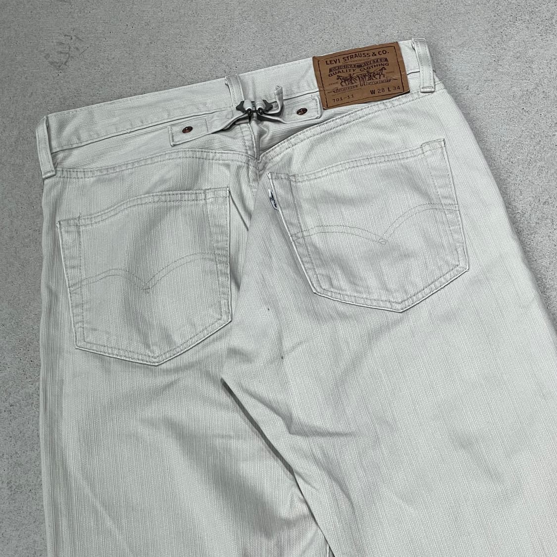 리바이스 화이트탭 재팬 빅E 화이트팬츠 s10110 상품이미지4