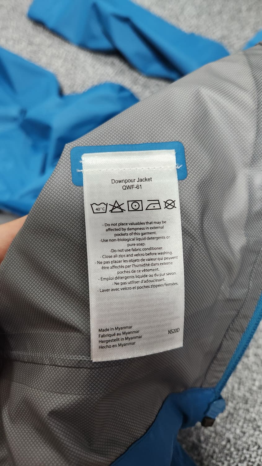 랩rab 다운포어 바람막이자켓 M 상품이미지7