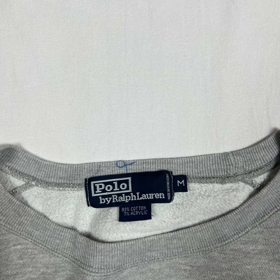 90‘s 93년도 폴로랄프로렌 polo 베어 프린트 맨투맨 상품이미지4