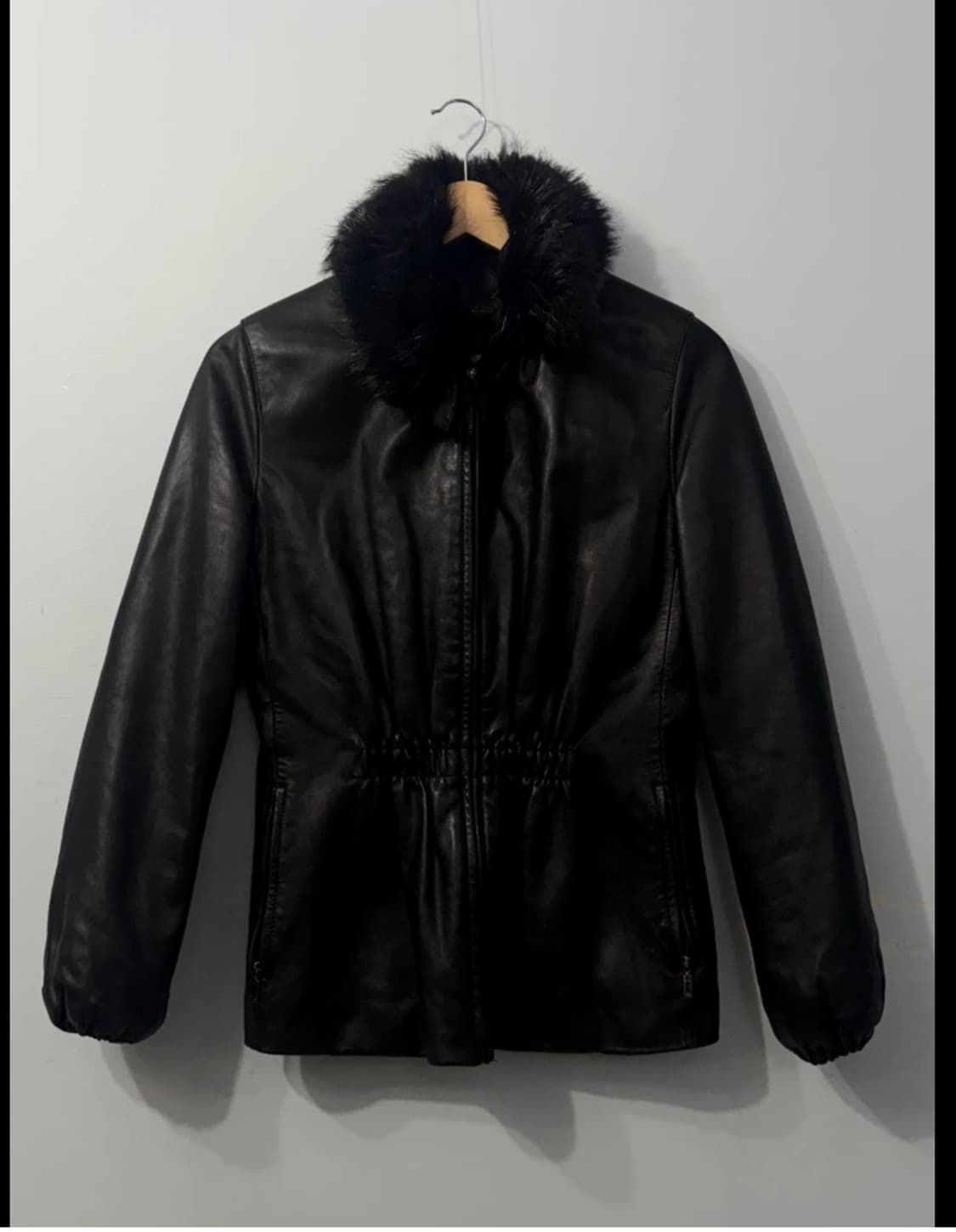 한섬 미샤 양가죽 자켓 ~55반 상품이미지1