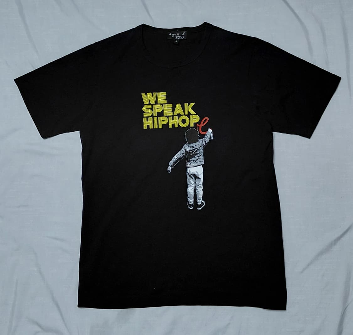 [S] agnes b. "WE SPEAK HIP HOP" 아티스트 골라보 상품이미지1