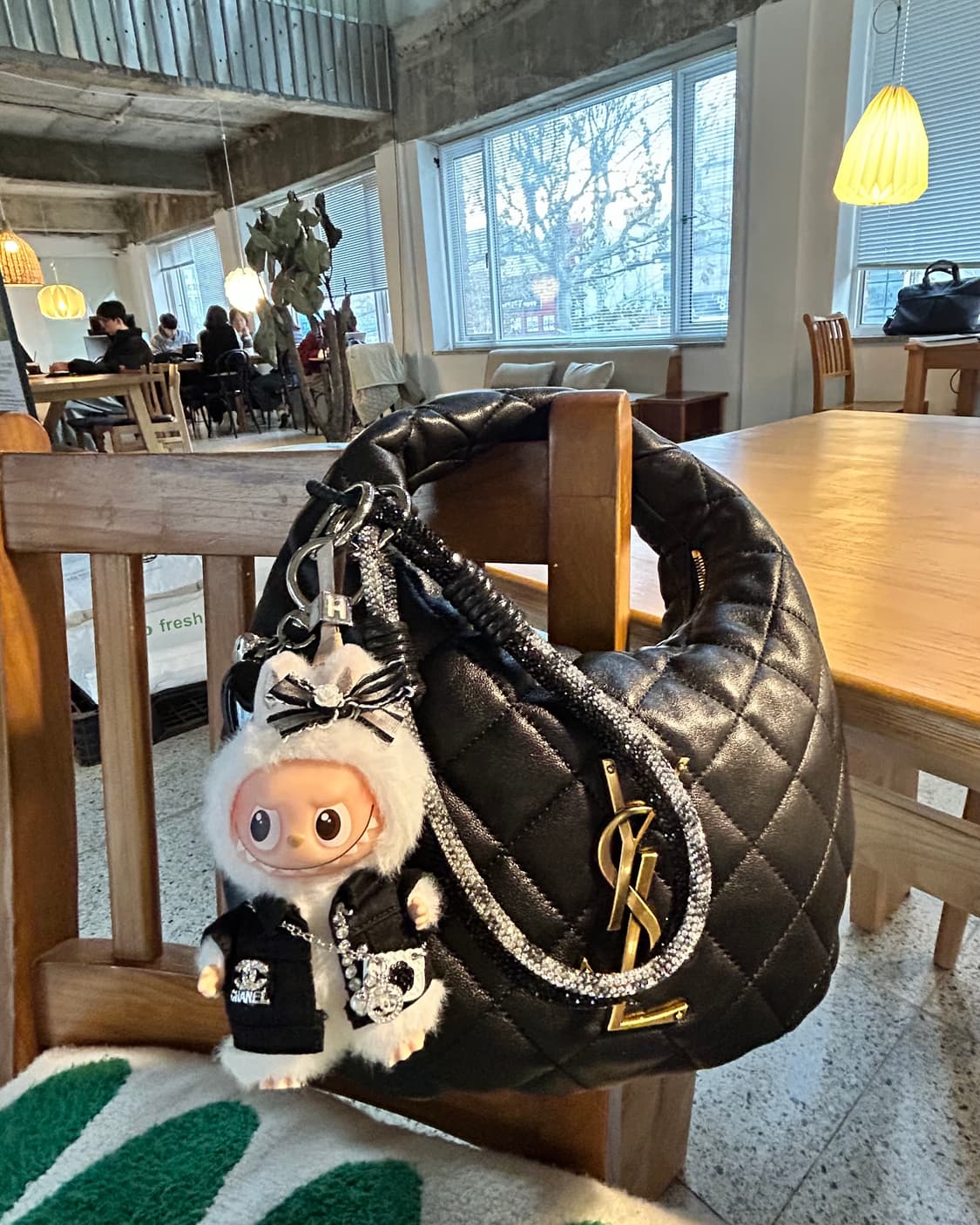 🐰미니라부부 내 마음속 비밀번호”H”커스텀키링 상품이미지9