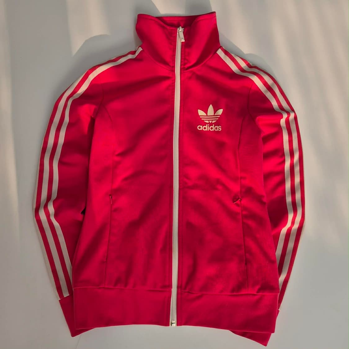 아디다스 여리핏 빅유로파 핑크 걸즈 트랙탑 희귀져지(90) 상품이미지2