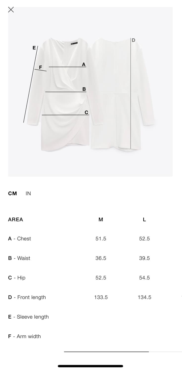 ZARA 자라 플리티드 미디 원피스(새상품) 상품이미지5