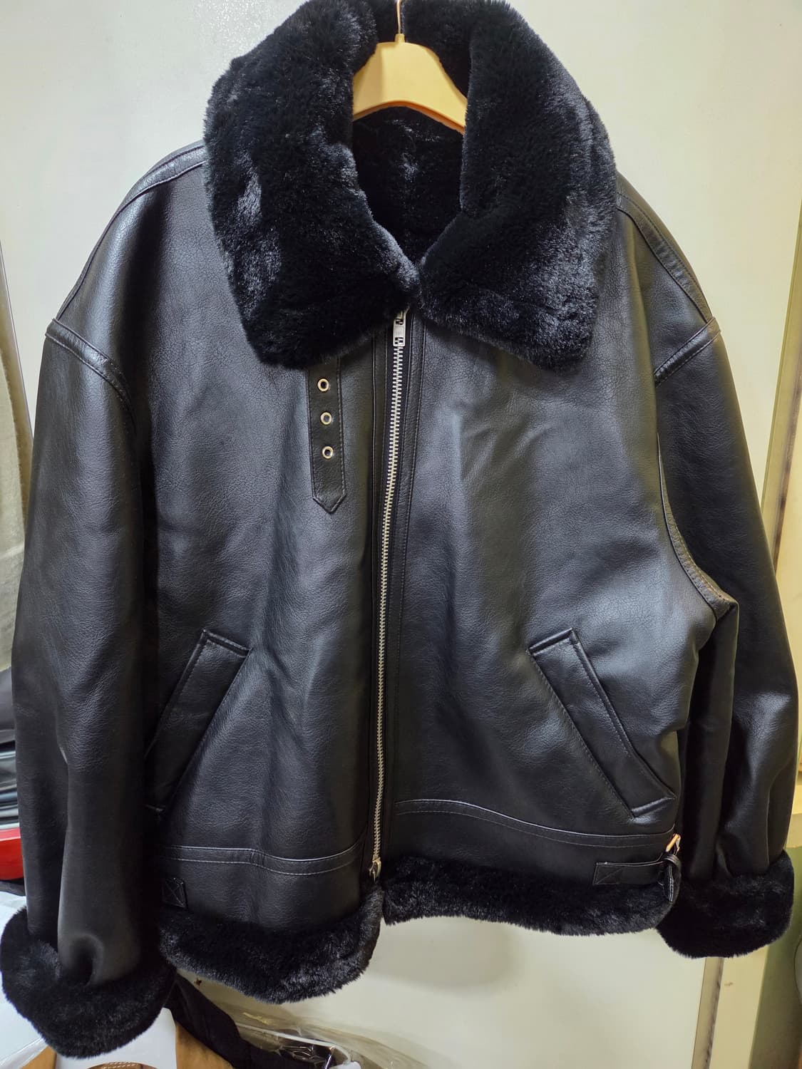 론트 무스탕 상품이미지1