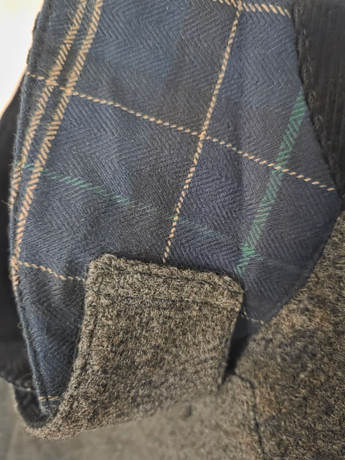 바버 울 비데일 별주모델 XL / 110(택만 뗀 새제품) 상품이미지6