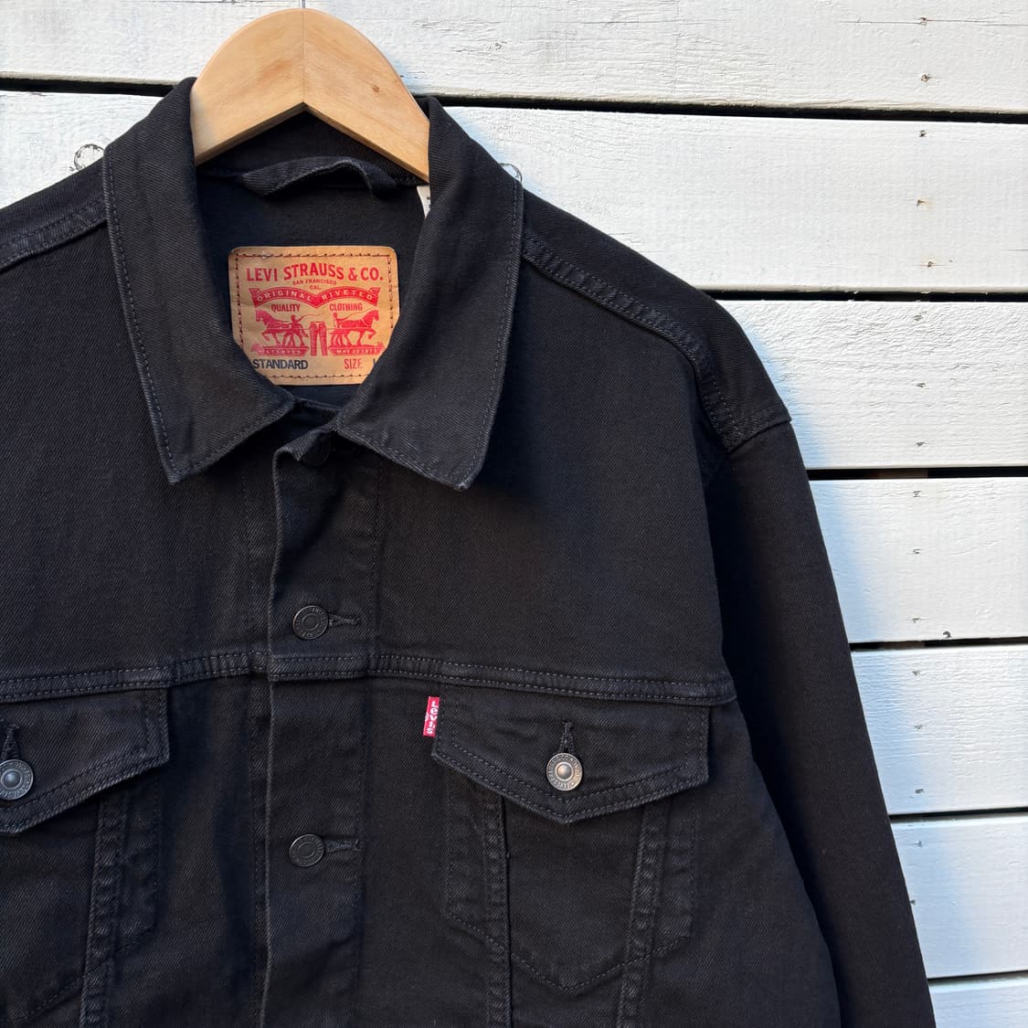 Levi’s 리바이스 블랙 데님 자켓 상품이미지3