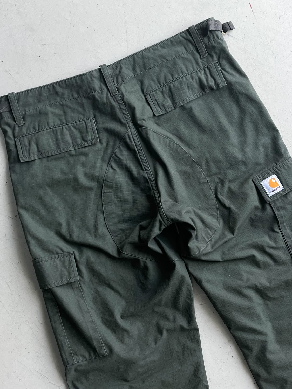 칼하트 W.I.P 에비에이션 카키 카고 팬츠 상품이미지7