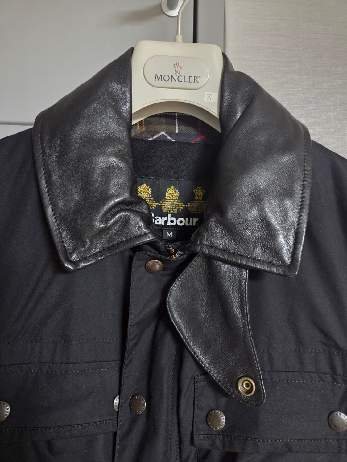 Barbour Tokihito 콜라보 왁스 필드 유틸리티 자켓 상품이미지2