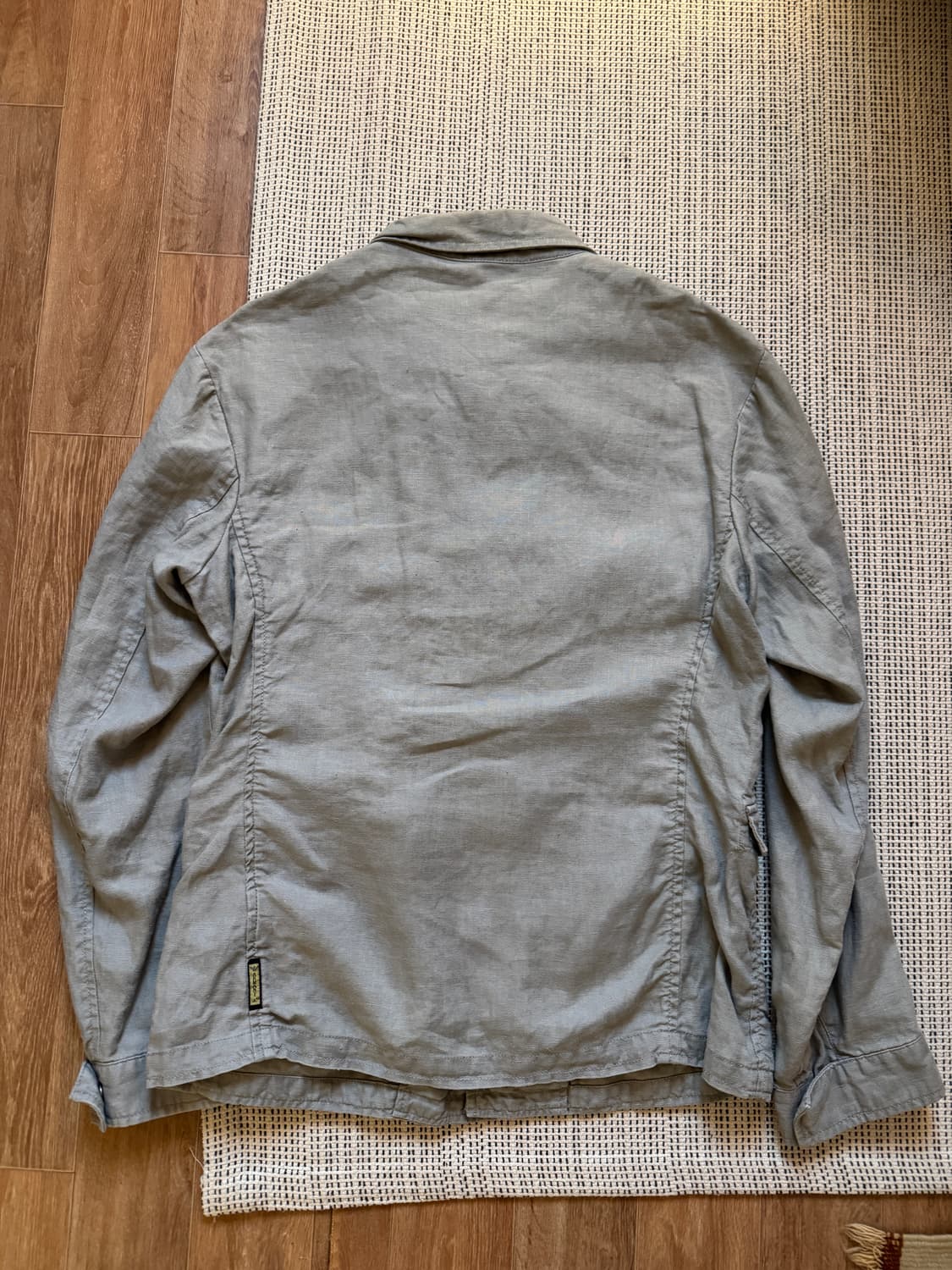 아르마니 진스 린넨 밀리터리 필드자켓 상품이미지4