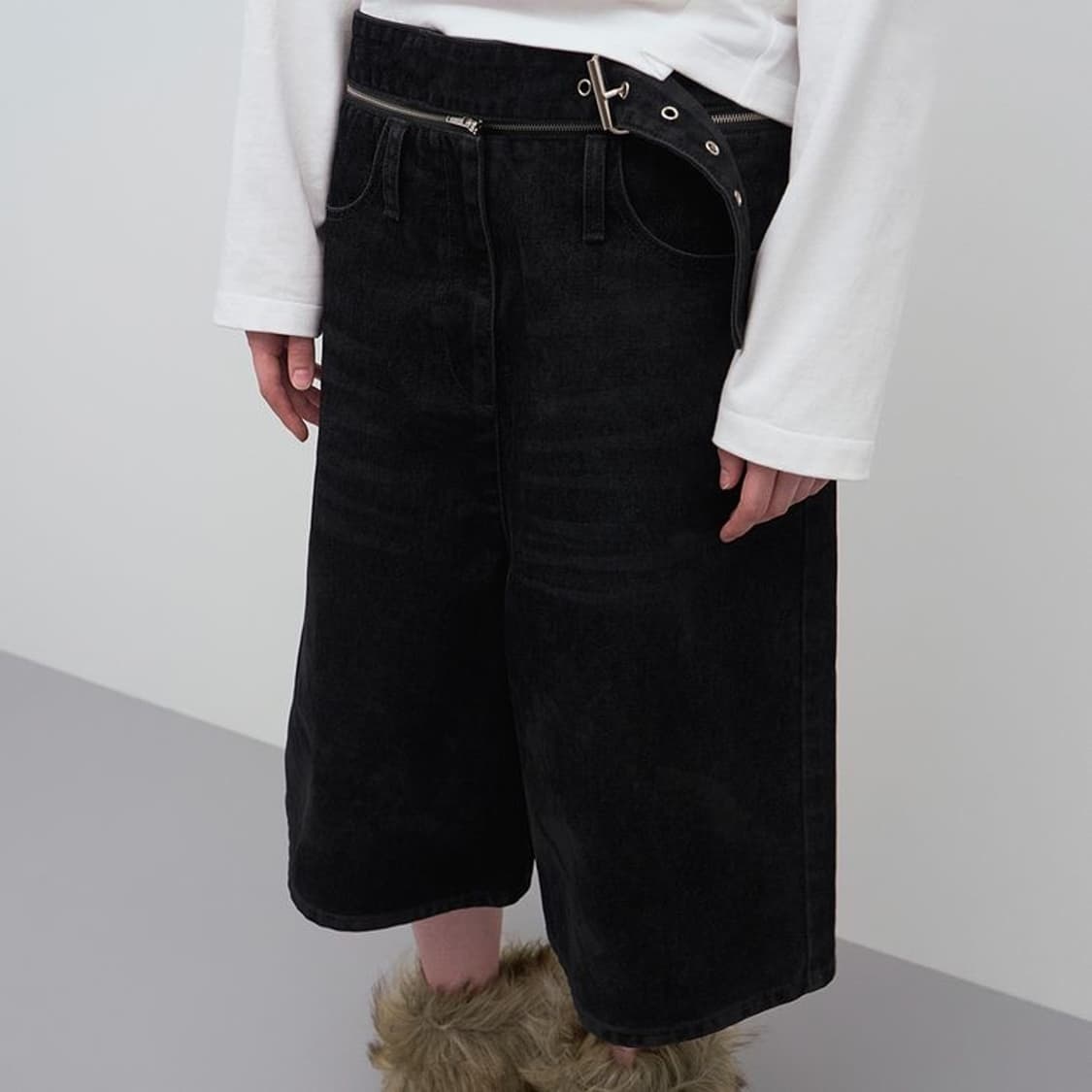 Lcdc tm VELVET WAIST-DETACHABLE SHORTS 상품이미지5