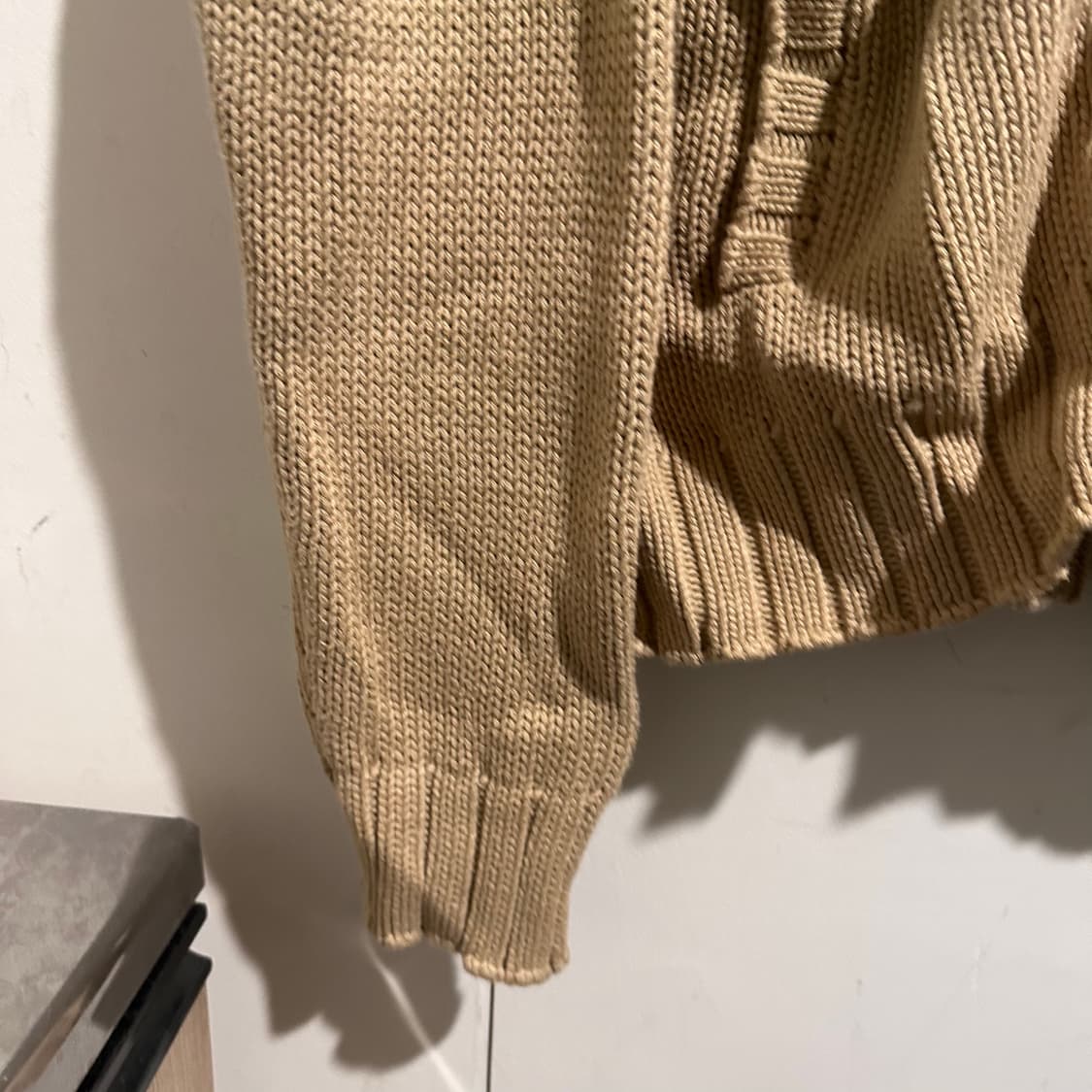 폴로 랄프로렌 베이지 니트 가디건 상품이미지3